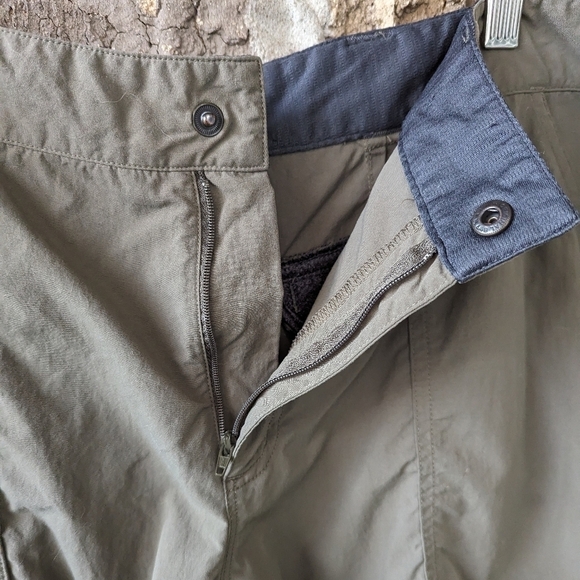 Eastern Mountain Sports Forest Brown 100% Nylon Hiking Shorts Size 16 - Picture 4 of 7